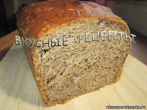 Пшеничный хлеб с солодом