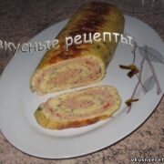 Рулет из кабачков