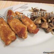 Куриная грудка в сухарях