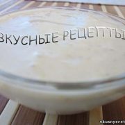 Банановый соус