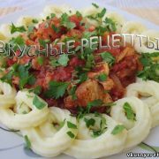 Мясо с картофельным пюре