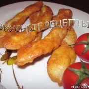 Горбуша в кляре