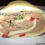 Рулет из омлета