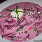 Холодник на кефире