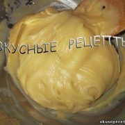Заварное тесто для эклеров